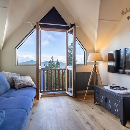 Ferienwohnung Le Cerf - Duplex Avec Superbe Vue Montagne Les Angles  Exterior foto