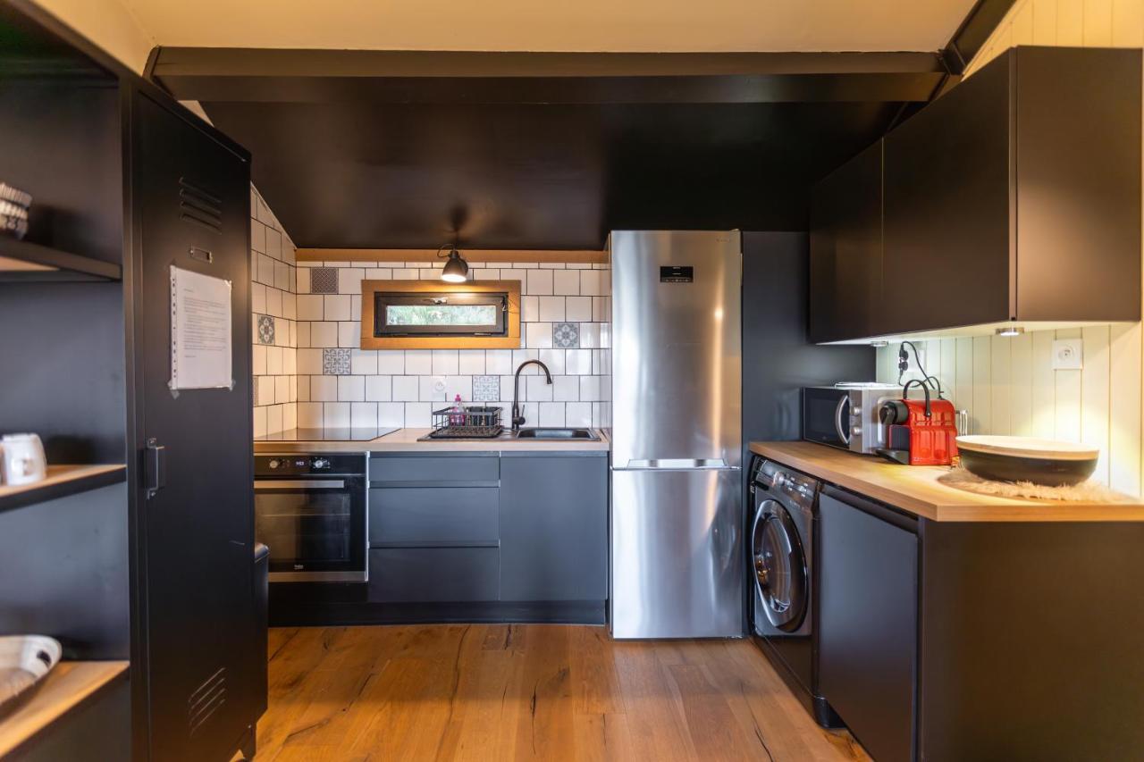 Ferienwohnung Le Cerf - Duplex Avec Superbe Vue Montagne Les Angles  Exterior foto
